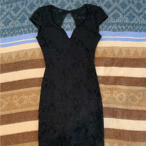 Lovely Day Little Black Lace Dress